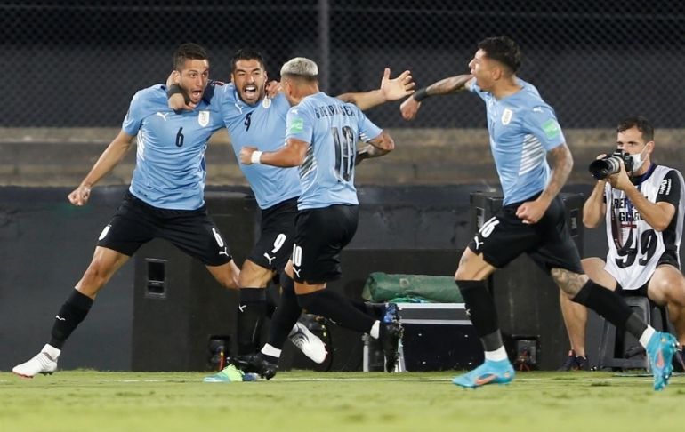 Eliminatorias Qatar 2022: Uruguay goleó 4-1 a Venezuela y se posiciona en zona de clasificación