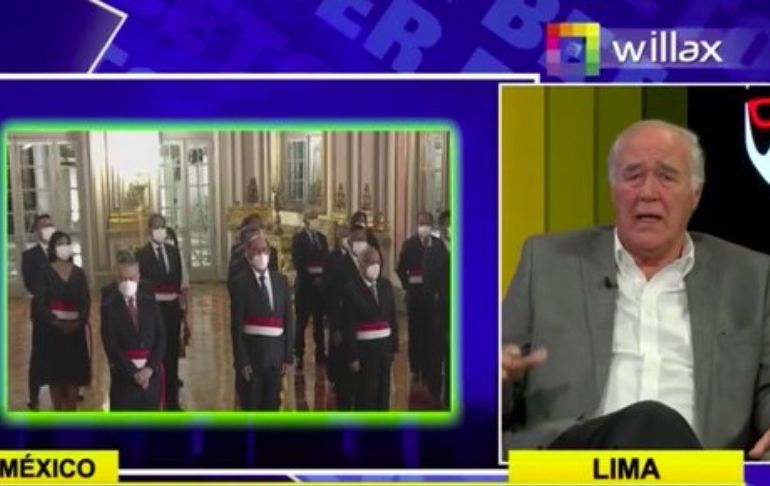 Portada: Víctor Andrés García Belaunde: "Aníbal Torres debería estar en una casa de reposo y no en el Gobierno"