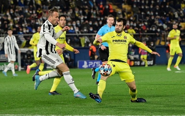 Portada: Champions League: Villarreal empató 1-1 con la Juventus en la ida de octavos de final [VIDEO]