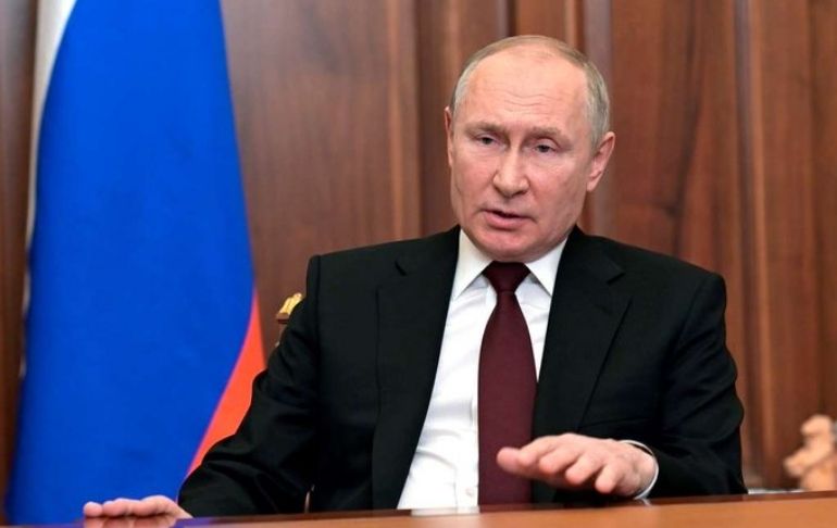 Portada: ALERTA: Vladimir Putin decidió operación militar sobre Ucrania