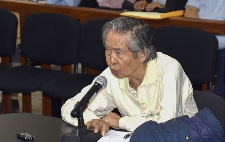 Portada: Alberto Fujimori: Fiscalía pide 18 meses de impedimento de salida del país por Caso Pativilca