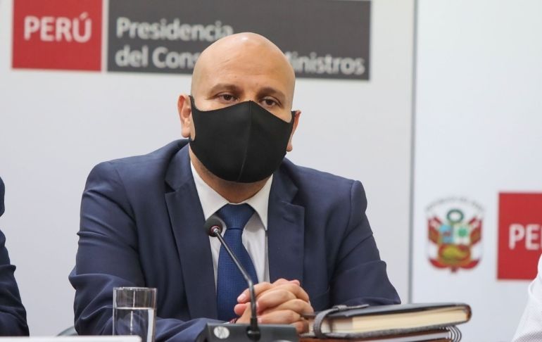 Portada: Alejandro Salas confía en que el gabinete de Aníbal Torres logrará el voto de confianza del Congreso