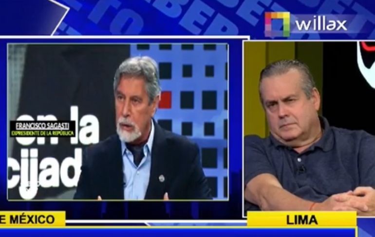 Portada: Alfredo Ferrero: La propuesta de Francisco Sagasti es una forma de salir a la palestra nuevamente