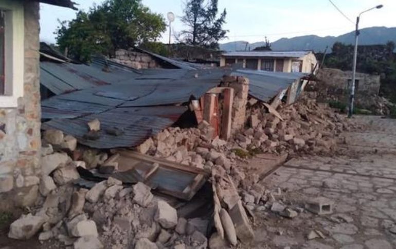 Portada: Arequipa: temblor de 5.5 deja 3 heridos, 406 personas afectadas y 35 casas inhabitables