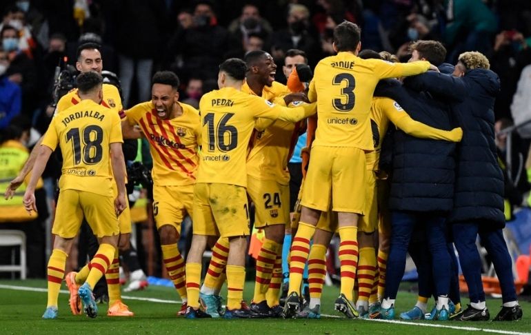 LaLiga Santander: Barcelona goleó 4-0 al Real Madrid en el Santiago Bernabéu [VIDEO]