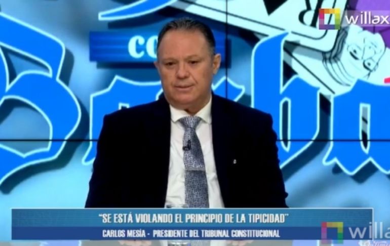 Portada: Carlos Mesía sobre fallo del TC a favor de Alberto Fujimori: "Le ha dado al Gobierno algo de oxígeno"