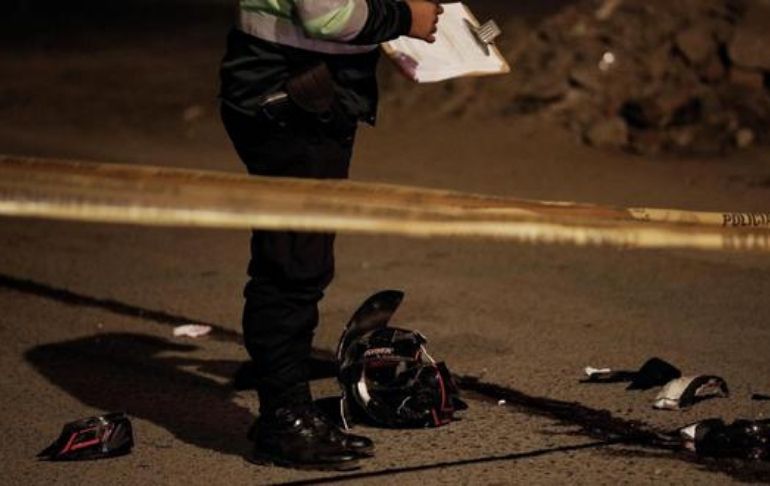 Portada: Comas: motociclista murió tras ser arrollado por bus alimentador del Metropolitano