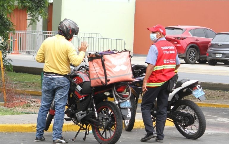 Congreso: Acción Popular presentó proyecto de ley que regula el servicio de delivery en vehículos motorizados