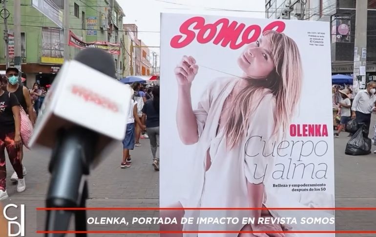 Portada: Olenka Zimmermann seduce en su décima portada para Somos | VIDEO