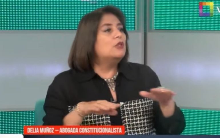 Delia Muñoz: "Tenemos un zafarrancho en el Ejecutivo con una grave presencia de corrupción”