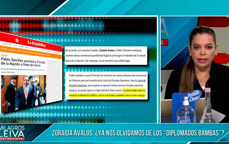 ¿Te perdiste Milagros Leiva Entrevista? Míralo aquí