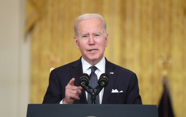 Joe Biden anuncia prohibición de importación de petróleo y gas proveniente de Rusia