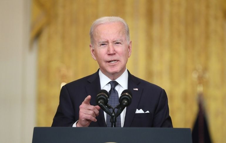 Portada: Joe Biden anuncia prohibición de importación de petróleo y gas proveniente de Rusia