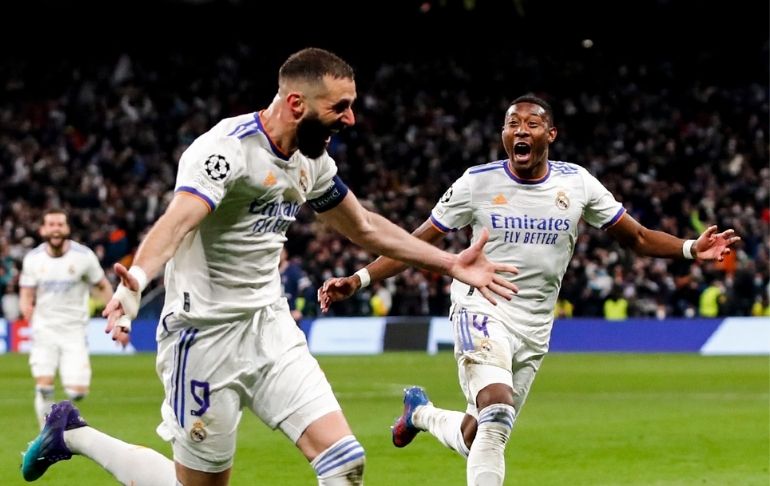 Champions League: Con triplete de Karim Benzema, Real Madrid venció al PSG en el Bernabéu [VIDEO]