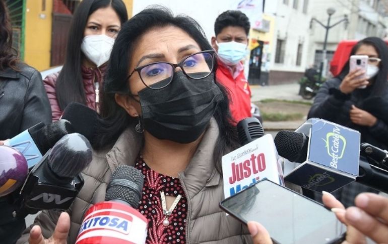 Congresista Katy Ugarte (Perú Libre): "El país necesita gobernabilidad, dejen trabajar al presidente"