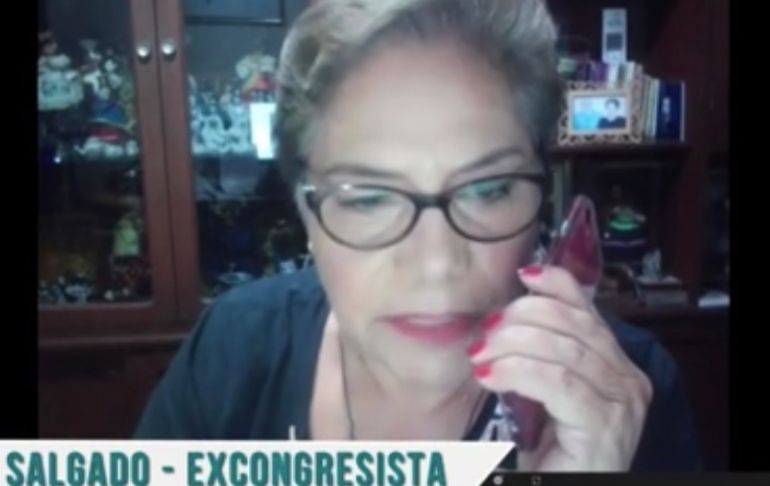 Luz Salgado: "Alberto Fujimori no está condenado por delitos lesa humanidad"