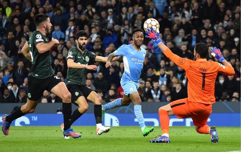 Portada: Champions League: Manchester City empató 0-0 frente a Sporting de Lisboa y pasó a cuartos de final [VIDEO]