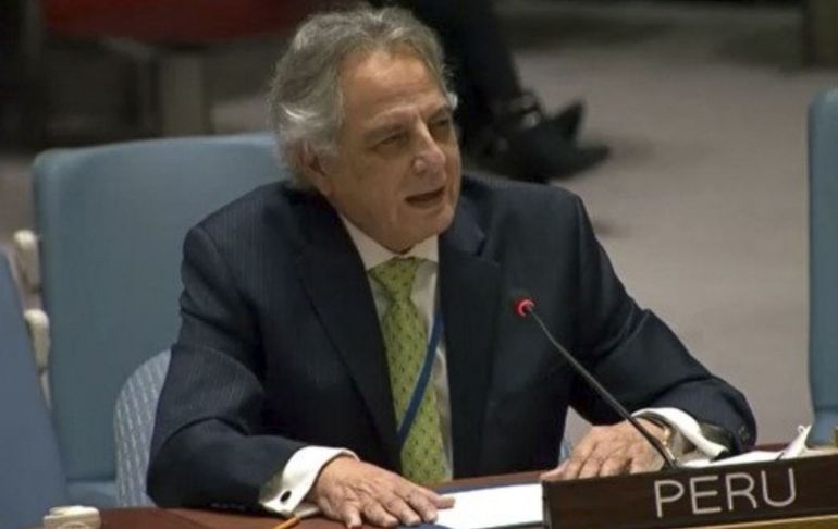 Representante del Perú en la ONU hace llamado para que se acuerde un cese inmediato al fuego en Ucrania