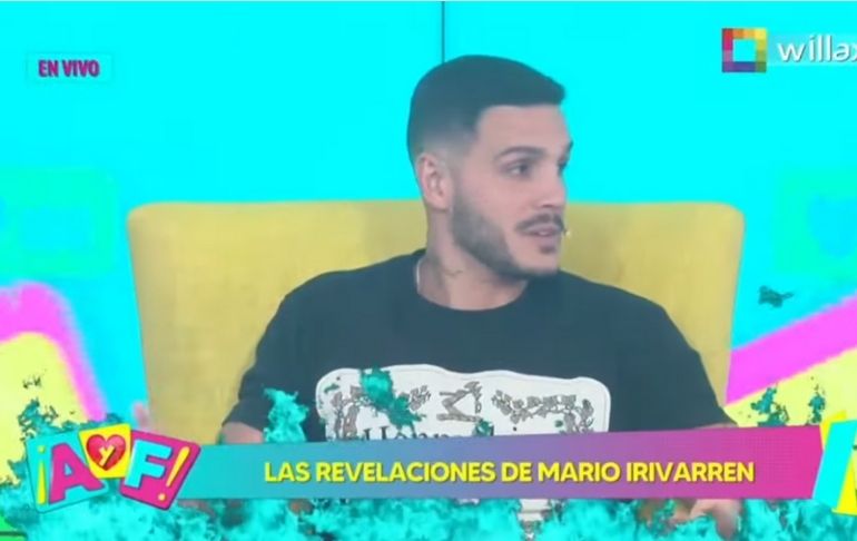 Mario Irivarren: "Siempre he tenido novias guapas y a los futbolistas les gustan las chicas guapas"