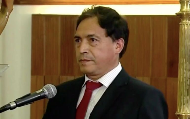 Nicolás Bustamante jura como nuevo ministro de Transportes y Comunicaciones