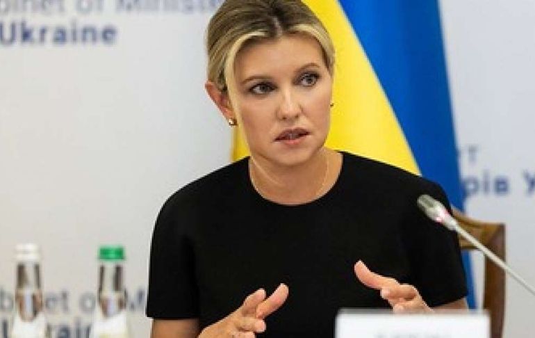 Primera dama ucraniana: "Nuestra resistencia tiene un rostro particularmente femenino"