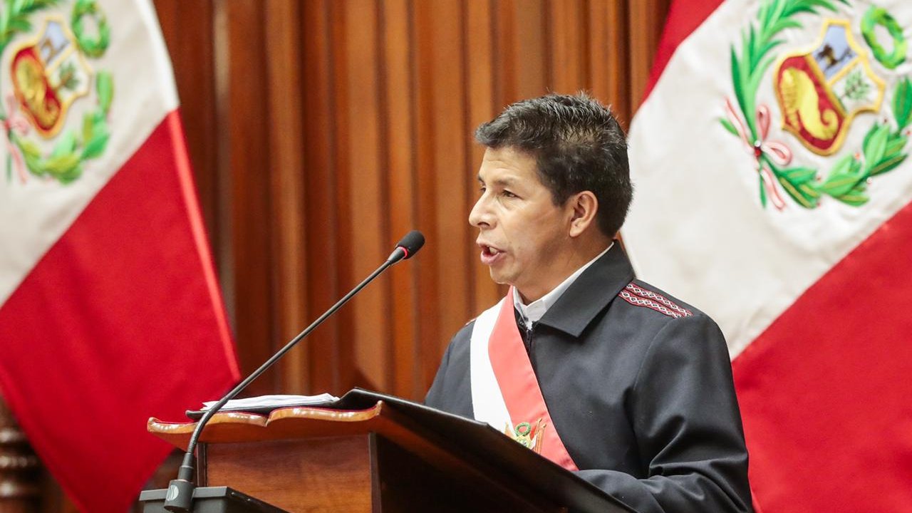 Pedro Castillo: "El Ejecutivo enmarca su accionar en la economía social de mercado consagrada en la Constitución"