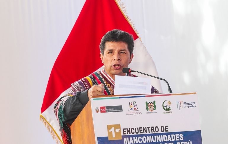 Pedro Castillo convocará al Acuerdo Nacional para el 26 de marzo
