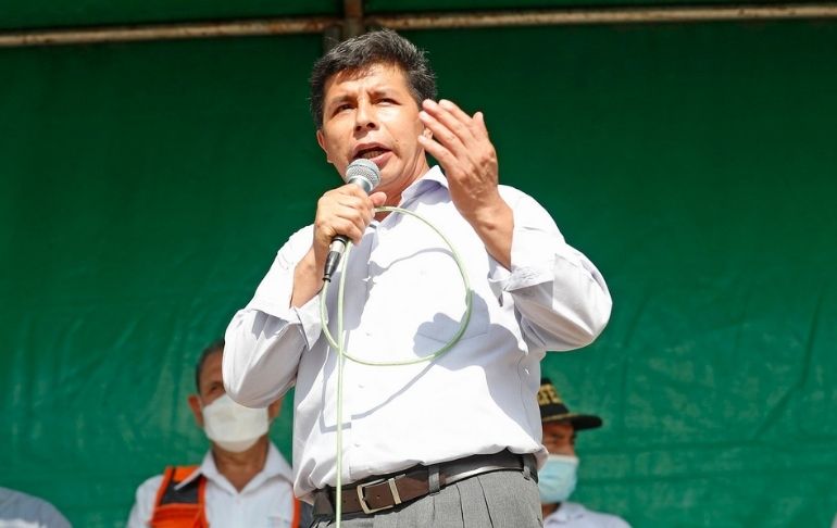 Portada: Pedro Castillo sostiene que el Congreso tiene que dar la confianza al gabinete Aníbal Torres