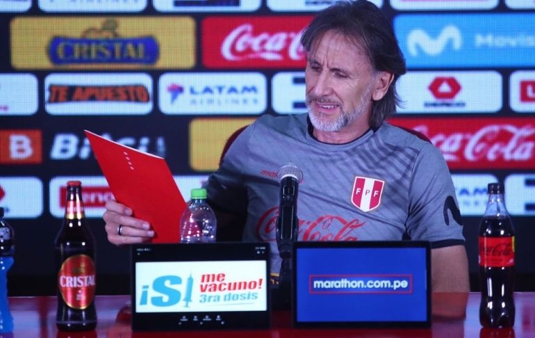 Esta es la lista de convocados por Ricardo Gareca para enfrentar a Uruguay y Paraguay