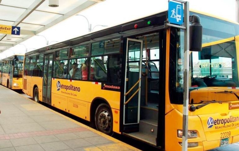 Metropolitano: rutas alimentadoras hoy fueron restablecidas