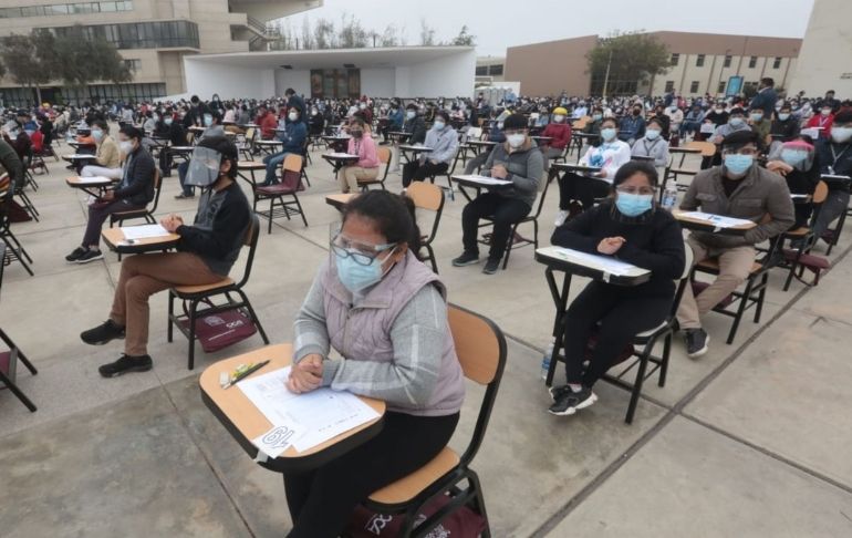 Universidad San Marcos: Se ha validado los resultados del examen correspondiente al área de Ciencias de la Salud