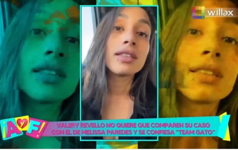 Valery Revello explota cuando la comparan con Melissa Paredes: "¡Lárguense de acá!"