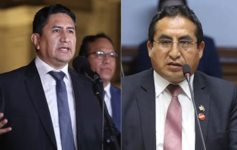 Vladimir Cerrón arremete contra congresista Alfredo Pariona (Perú Libre): "Su postura es totalmente incorrecta"