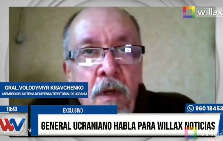 Portada: General ucraniano de 70 años se quedó en su país para luchar contra los rusos: "La victoria será nuestra"