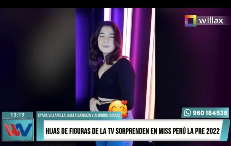 Kyara Villanella, hija de Keiko Fujimori, busca clasificar al Top 20 del Miss Perú La Pre