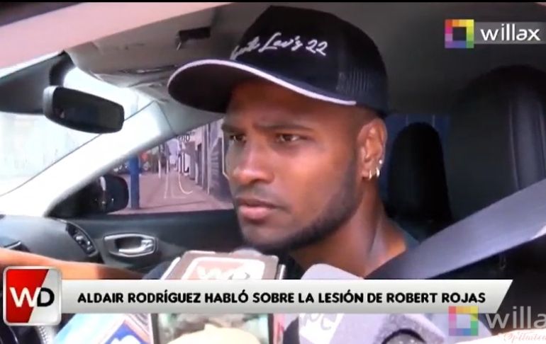 Aldair Rodríguez: “Tuve la oportunidad de hablar con Robert Rojas y él aceptó mis disculpas”