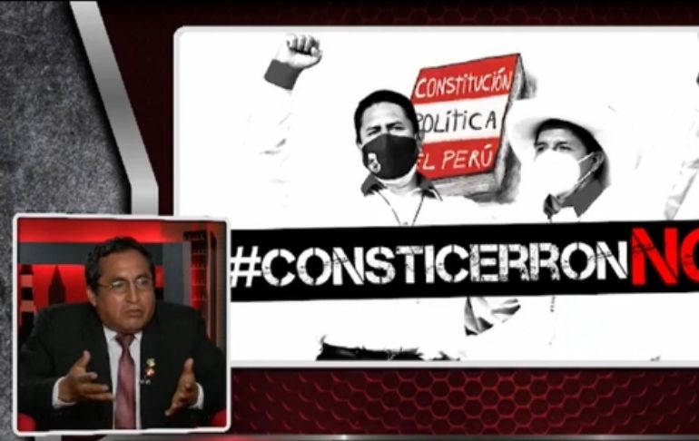 Portada: Congresista Alfredo Pariona (Perú Libre): "Huancavelica pide una nueva Constitución"
