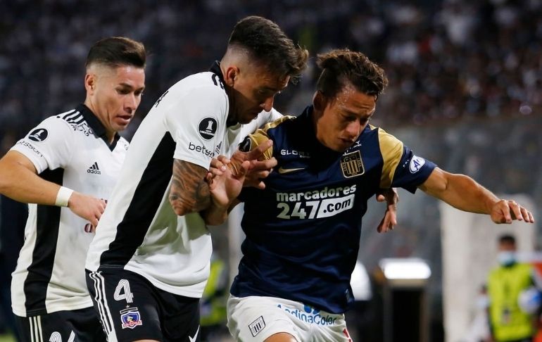 Portada: Copa Libertadores: Alianza Lima perdió 2-1 con Colo Colo y continúa con su mala racha