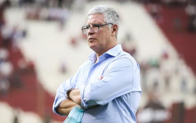 Liga 1: Álvaro Gutiérrez no va más como técnico de Universitario de Deportes