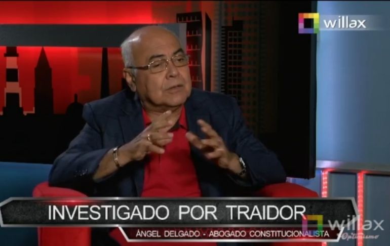 Portada: Ángel Delgado sobre denuncia constitucional contra Pedro Castillo: Se ha dado curso a la etapa siguiente que es la investigación