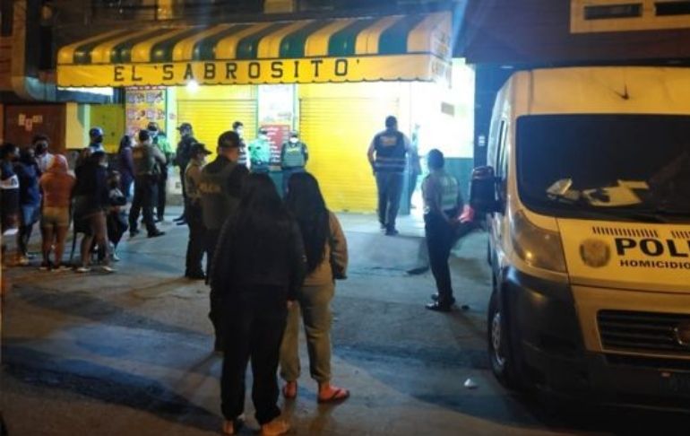 Portada: San Juan de Miraflores: asesinan a vendedor de caramelos en un chifa