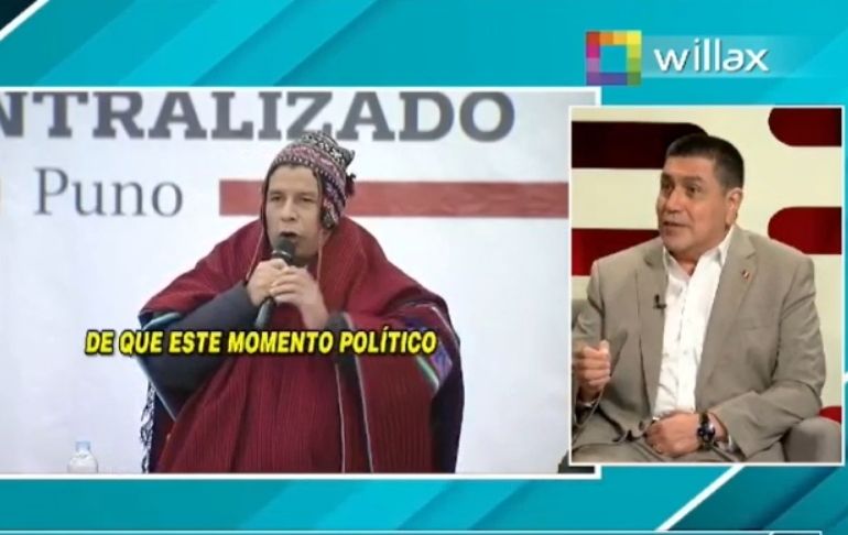 Portada: Alcalde Augusto Cáceres sobre Gobierno de Pedro Castillo: "Prácticamente estamos en una cleptocracia"