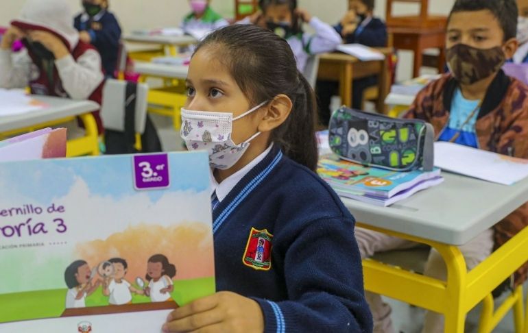 Portada: Este miércoles no habrá clases presenciales en Lima Metropolitana