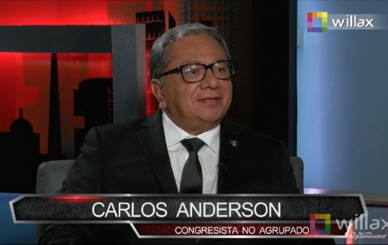 Carlos Anderson: "El presidente Pedro Castillo obedece a un delincuente [Vladimir Cerrón]"