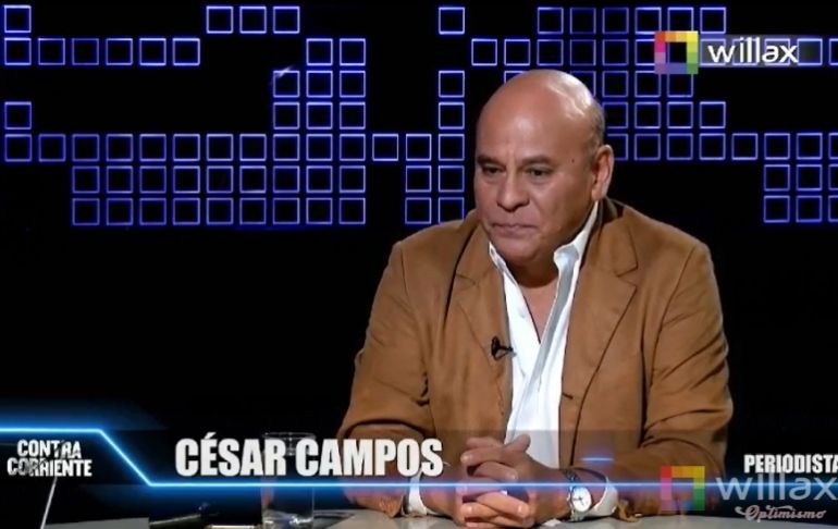 Portada: César Campos: Como hizo Hugo Chávez en Venezuela, Perú Libre va a crear instituciones paralelas a la representativa