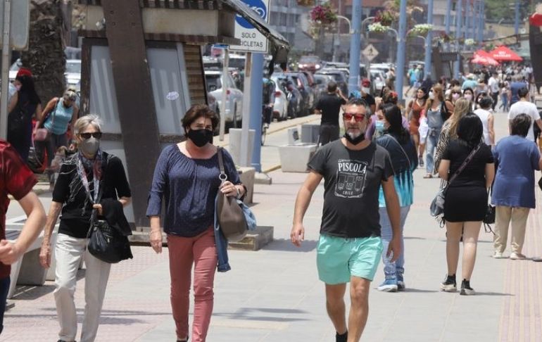 Chile: la mascarilla al aire libre ya no es obligatoria