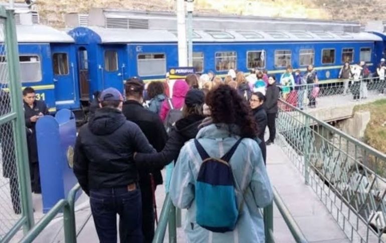 Portada: Cusco: se reabre el paso ferroviario hacia Machu Picchu tras protestas