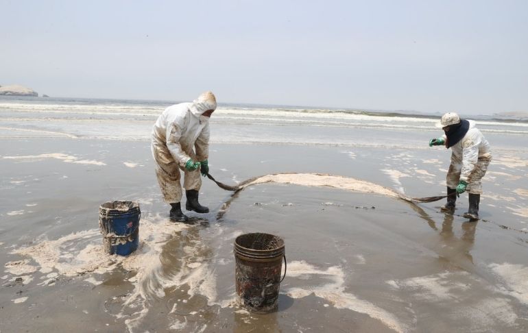Derrame de petróleo: Repsol termina trabajos de limpieza y entrega 28 playas para evaluación
