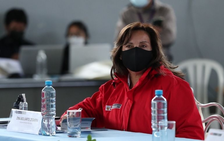 Portada: Dina Boluarte cantó durante su participación en Consejo de Ministros Descentralizado