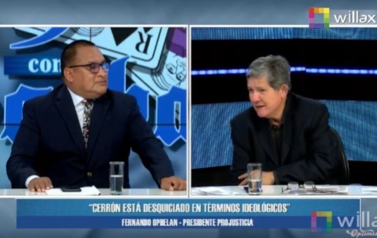 Fernando Ophelan: "La DINI obedece a Vladimir Cerrón"